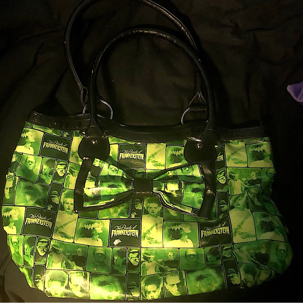 2012 Rock Rebel Bride of Frankenstein Purse